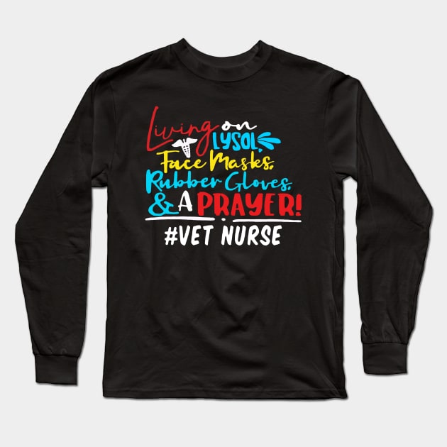 Veterinary Nurse Long Sleeve T-Shirt by janetradioactive